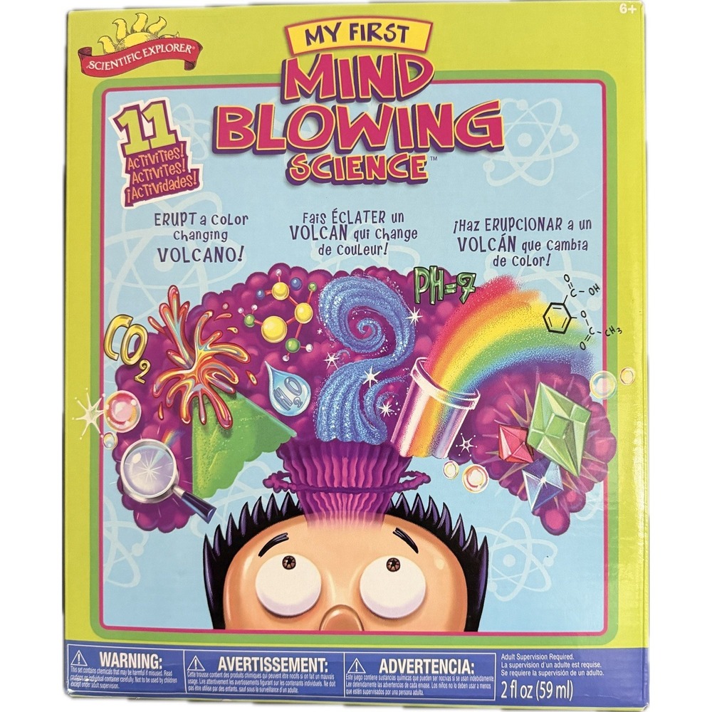 Scientific Explorer My First Mind Blowing Science Kit with 11‎ Activities